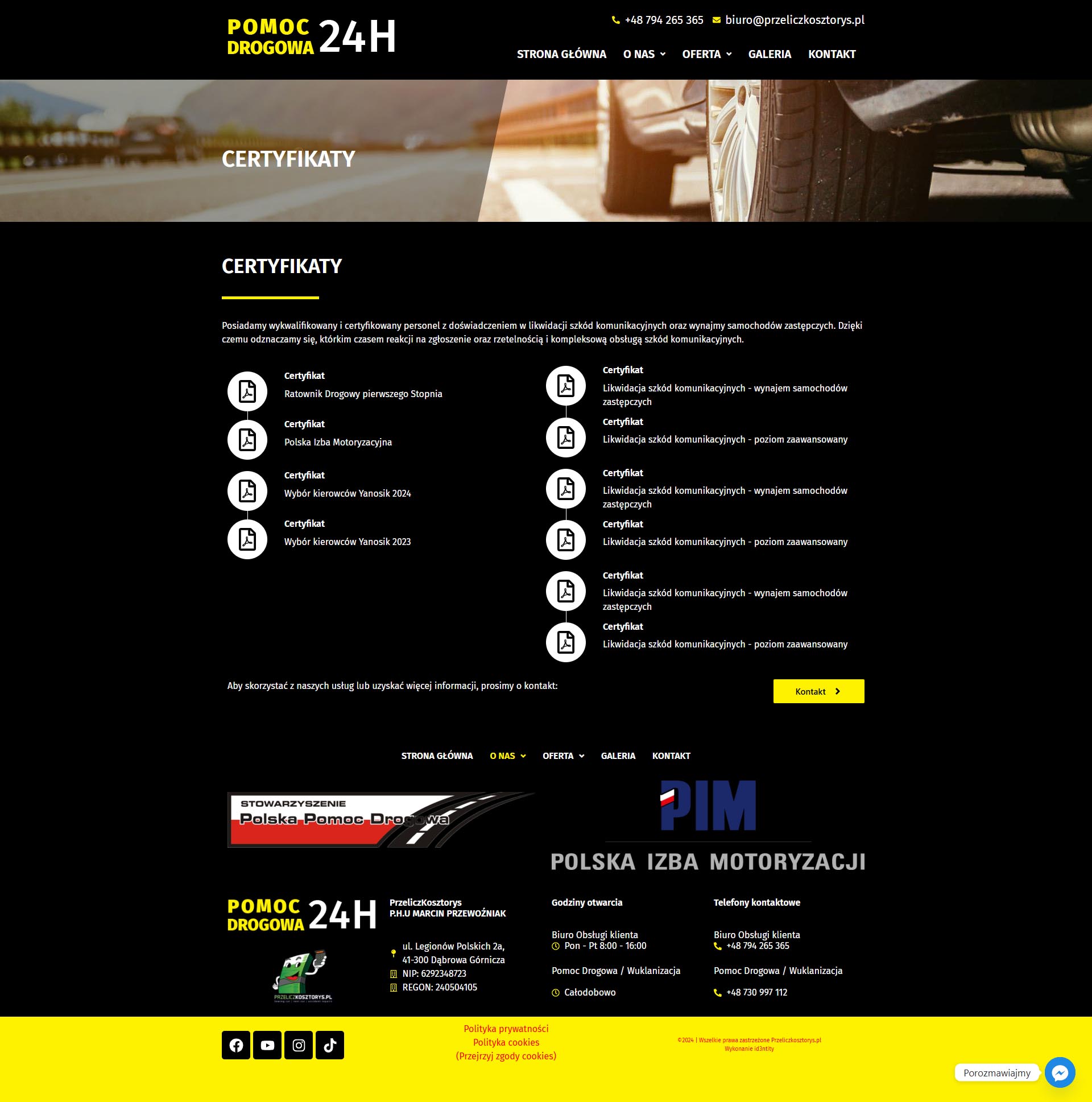 id3ntity.pl Strony www Outsourcing IT Chorzów Katowice Śląsk