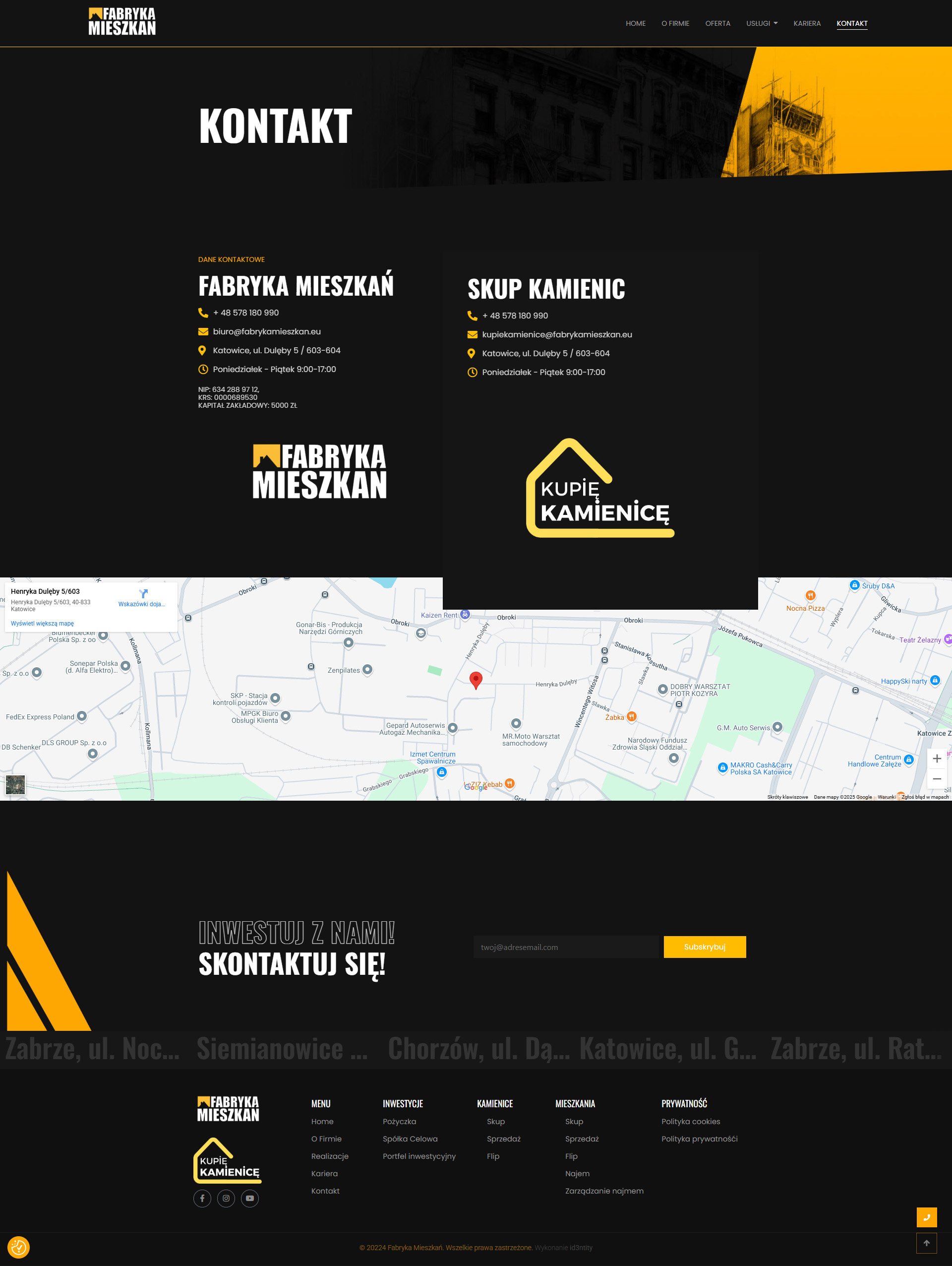 id3ntity.pl Strony www Outsourcing IT Chorzów Katowice Śląsk
