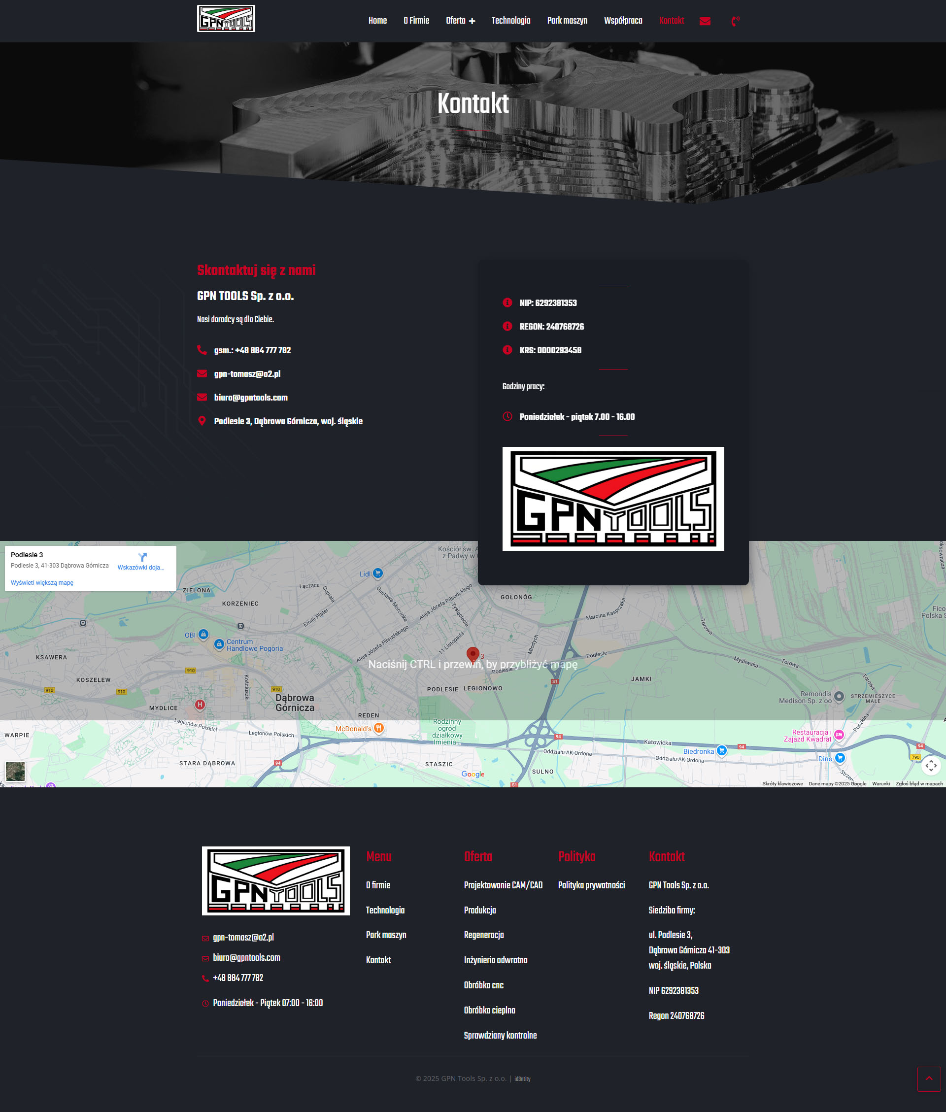 id3ntity strony www katowice outsorcing | GPN TOOLS