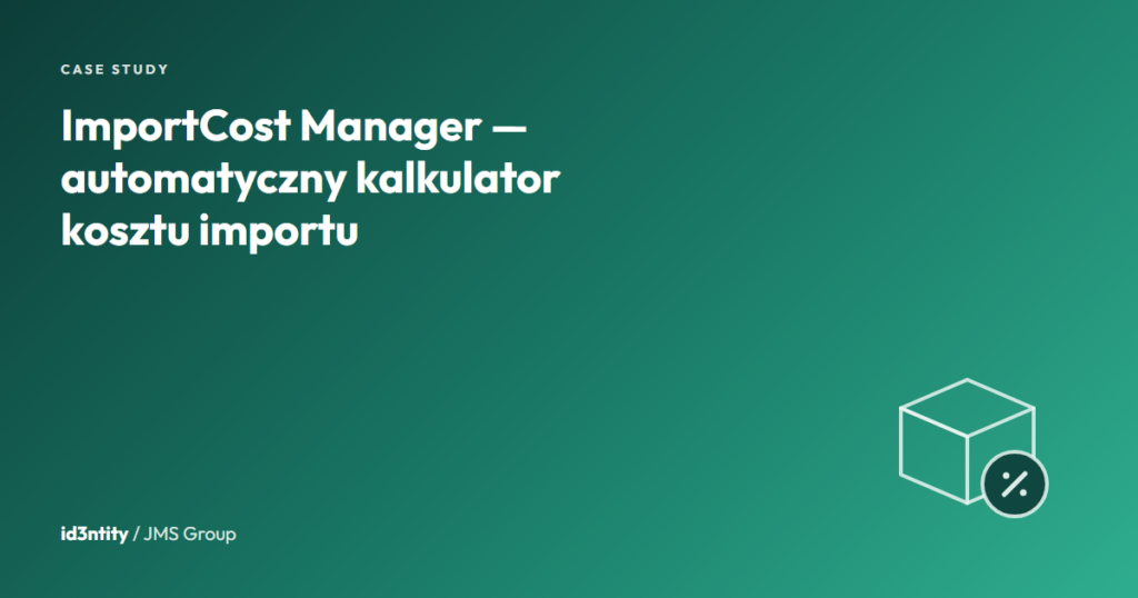 ImportCost Manager case study miniatura